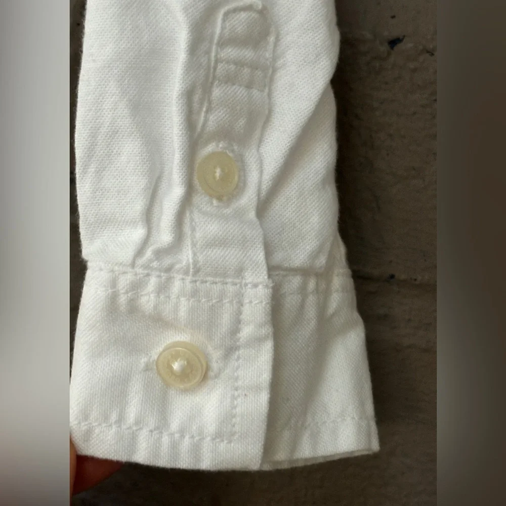 Gap Baby Gap White Button down shirt
